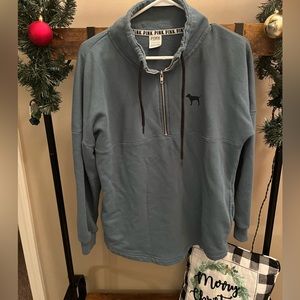 Victoria's Secret qtr zip sz small